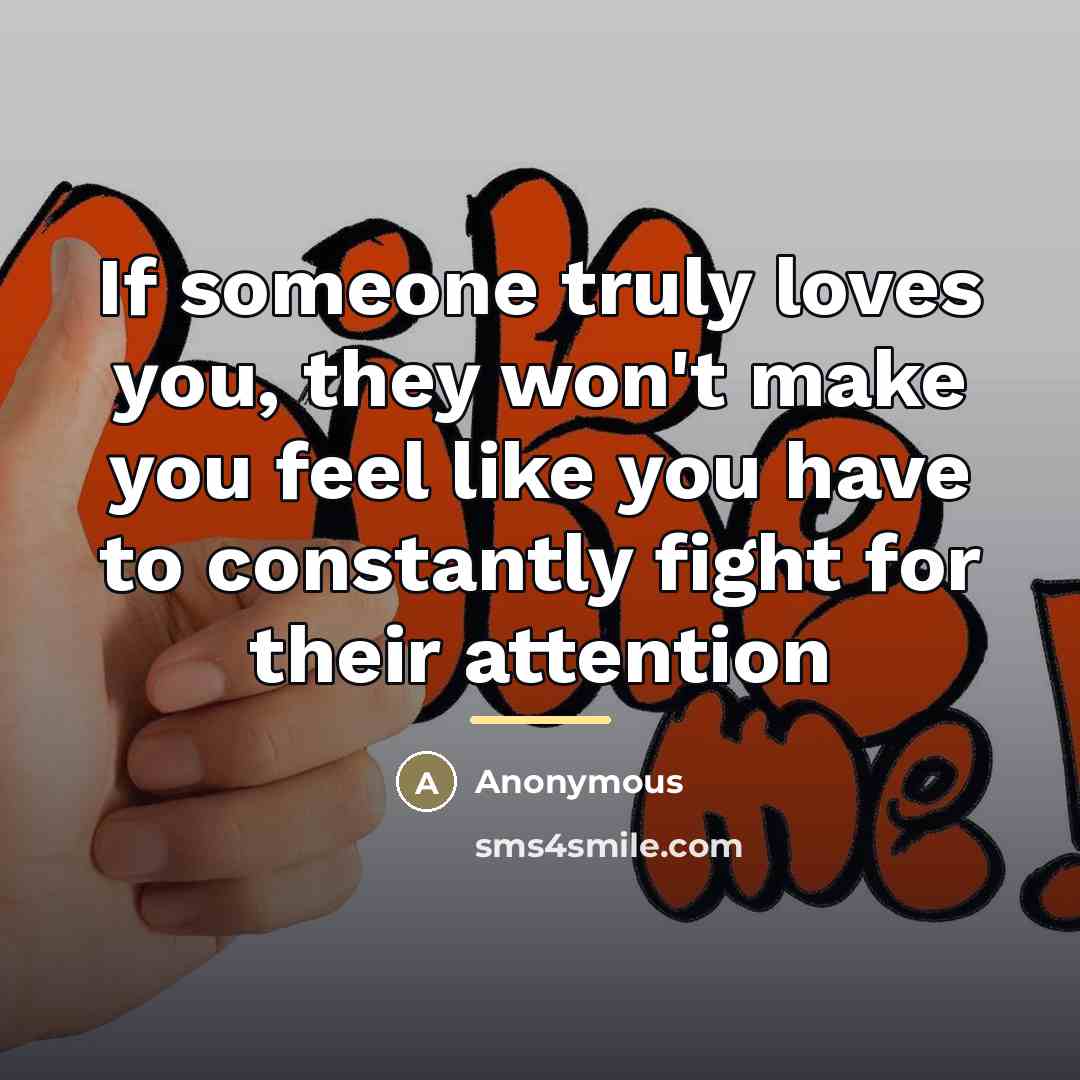 “If someone truly loves you, they won't make you feel…” quote by Anonymous