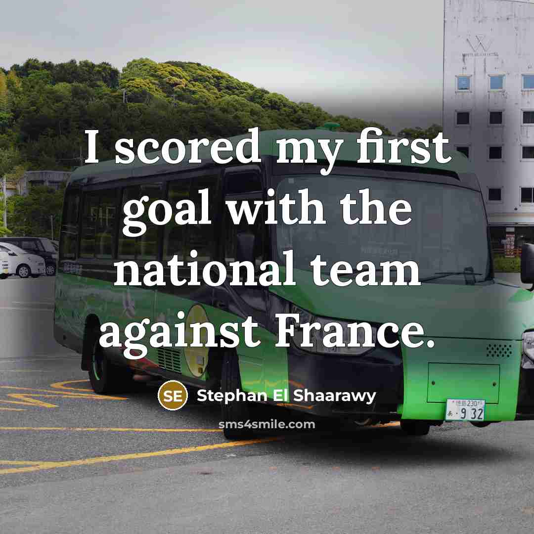 “I scored my first goal with the national team against…” quote by Stephan El Shaarawy
