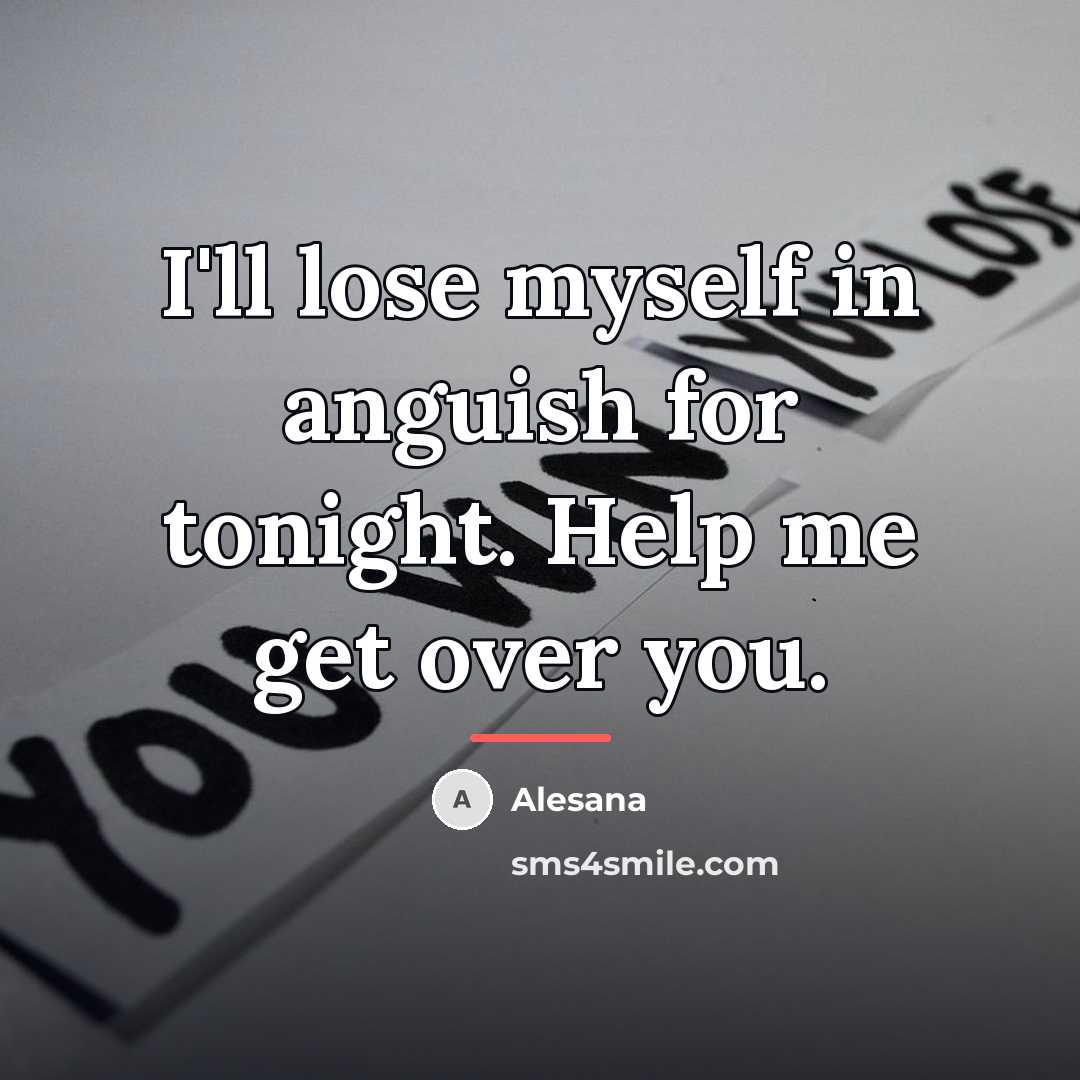 “I'll lose myself in anguish for tonight. Help me get…” quote by Alesana
