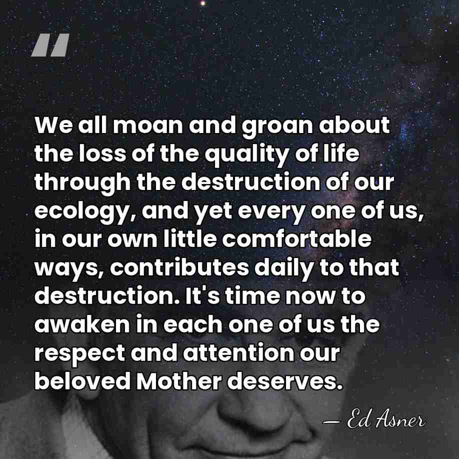 We all moan and groan about the loss of the quality of&hellip; - Ed Asner