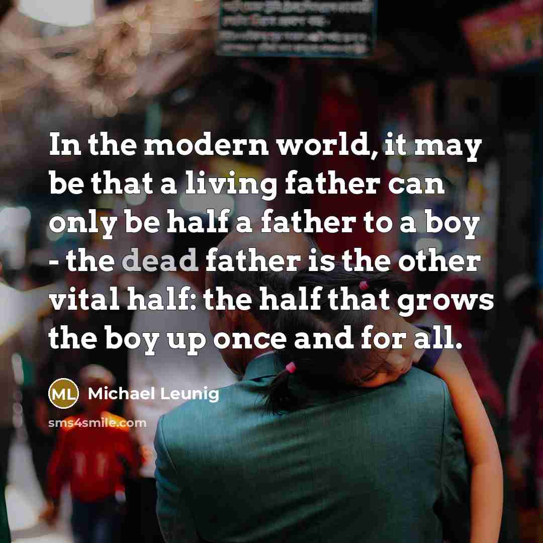 “In the modern world, it may be that a living…” quote by Michael Leunig