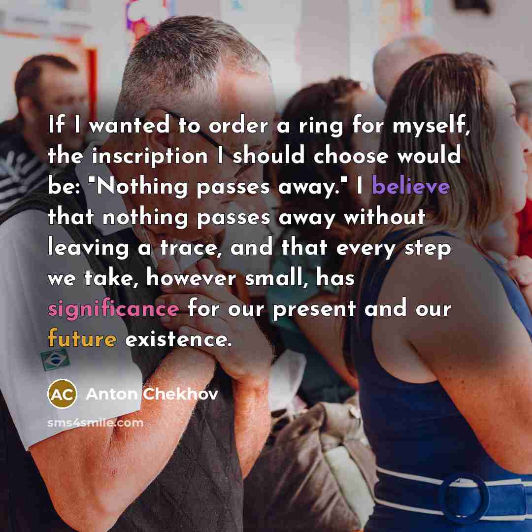 “If I wanted to order a ring for myself, the…” quote by Anton Chekhov