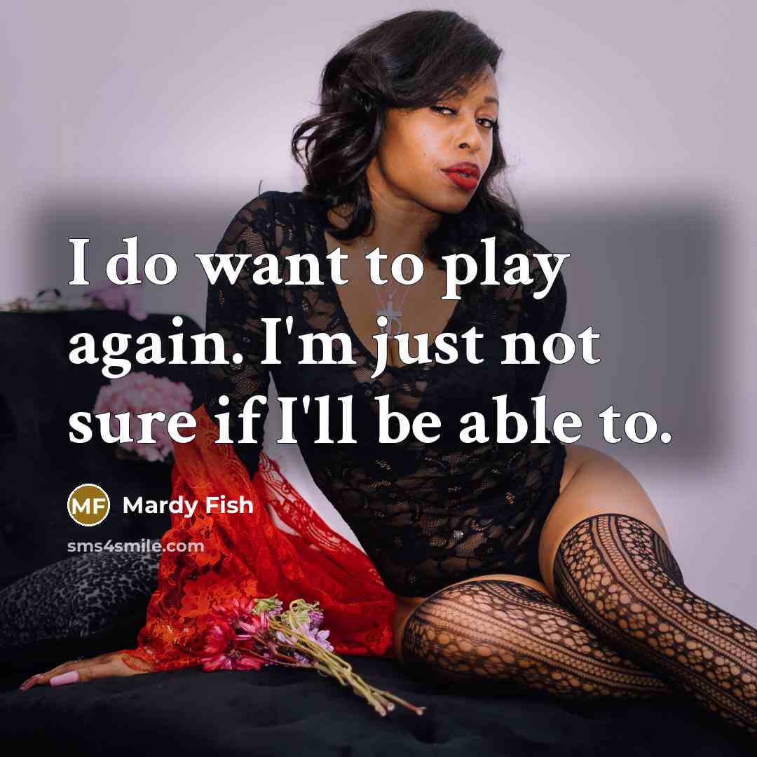 “I do want to play again. I'm just not sure…” quote by Mardy Fish