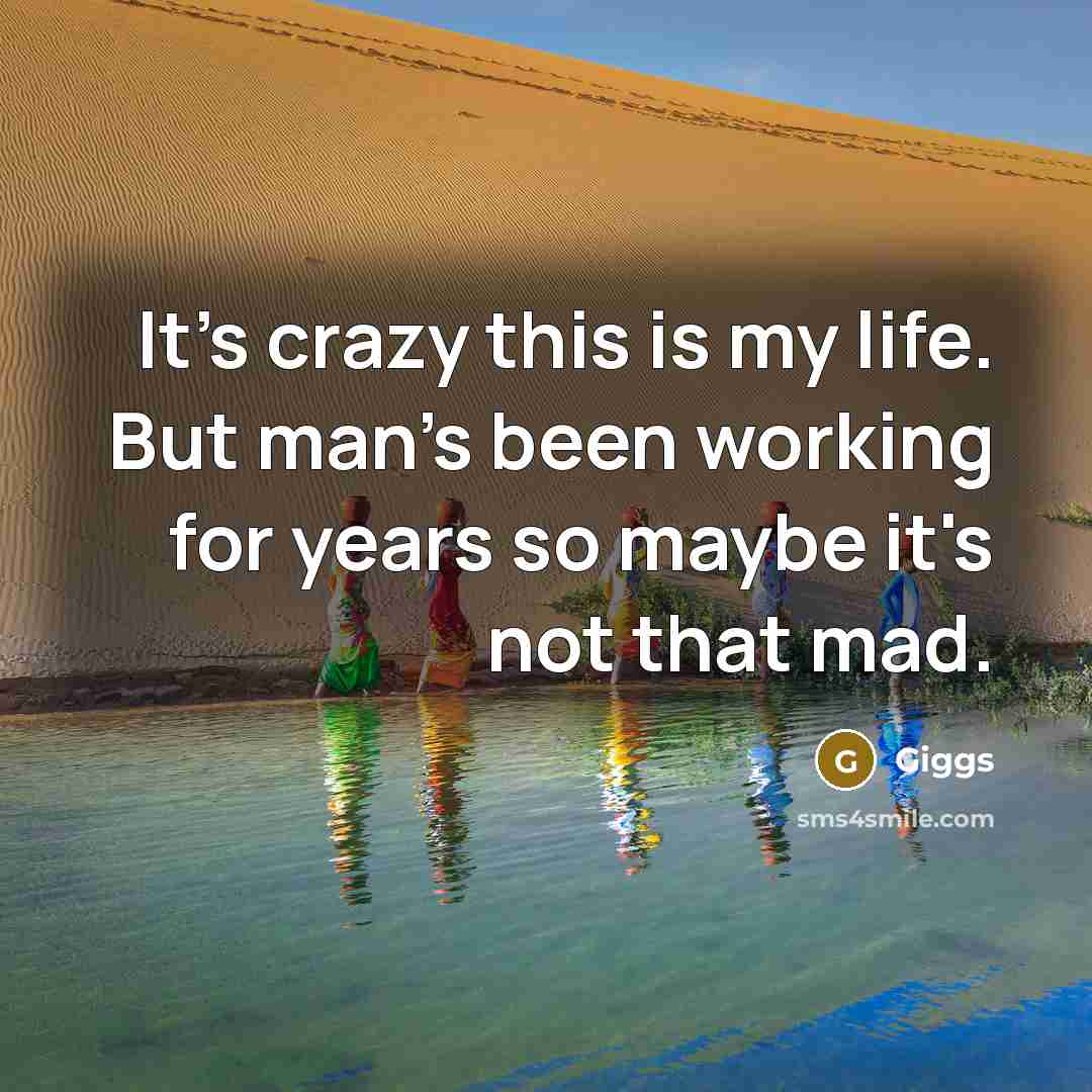 “It's crazy this is my life. But man's been working…” quote by Giggs