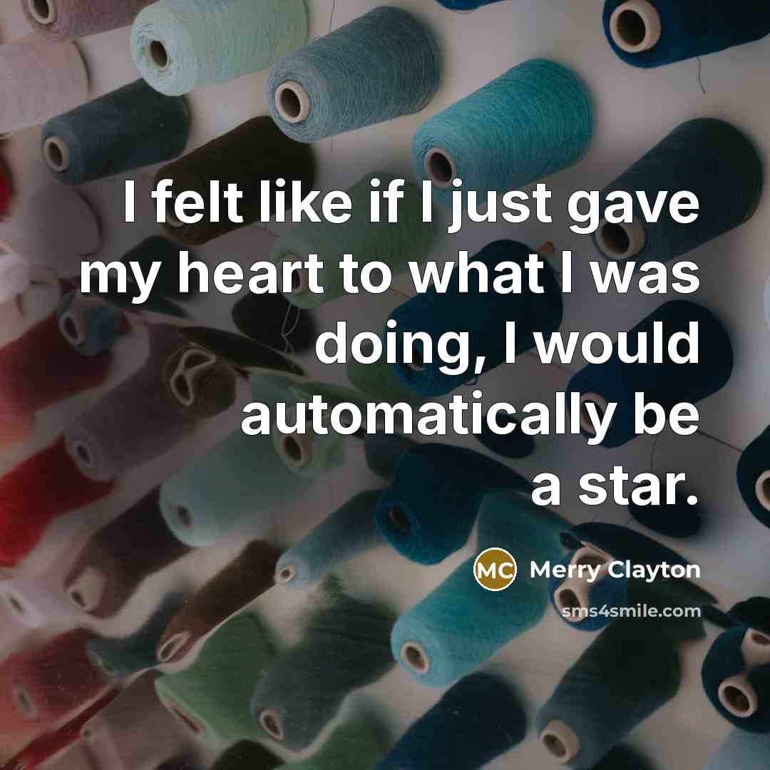 “I felt like if I just gave my heart to…” quote by Merry Clayton