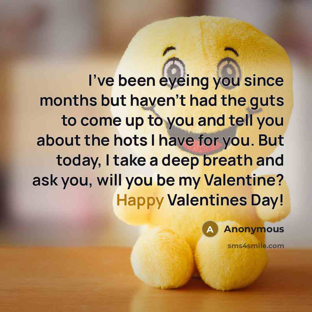 “I've been eyeing you since months but haven't had the…” quote by Anonymous