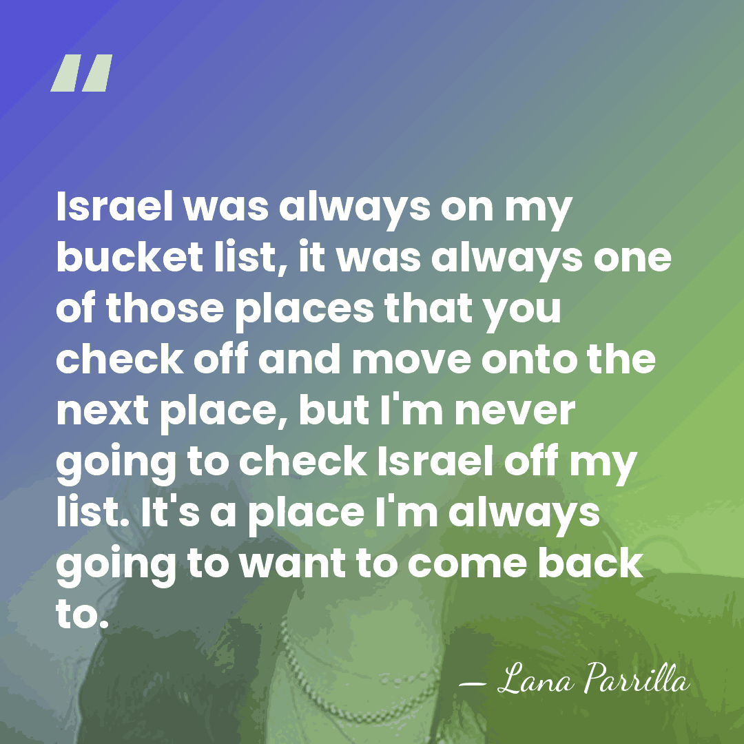 Israel was always on my bucket list, it was always one of&hellip; - Lana Parrilla