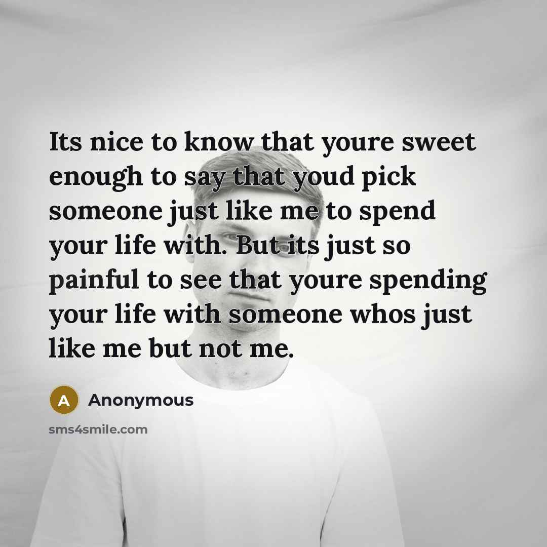 “Its nice to know that youre sweet enough to say…” quote by Anonymous