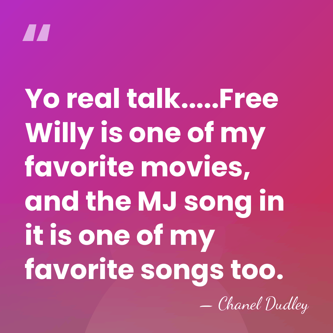 Yo real talk.....Free Willy is one of my favorite movies, and the&hellip; - Chanel Dudley