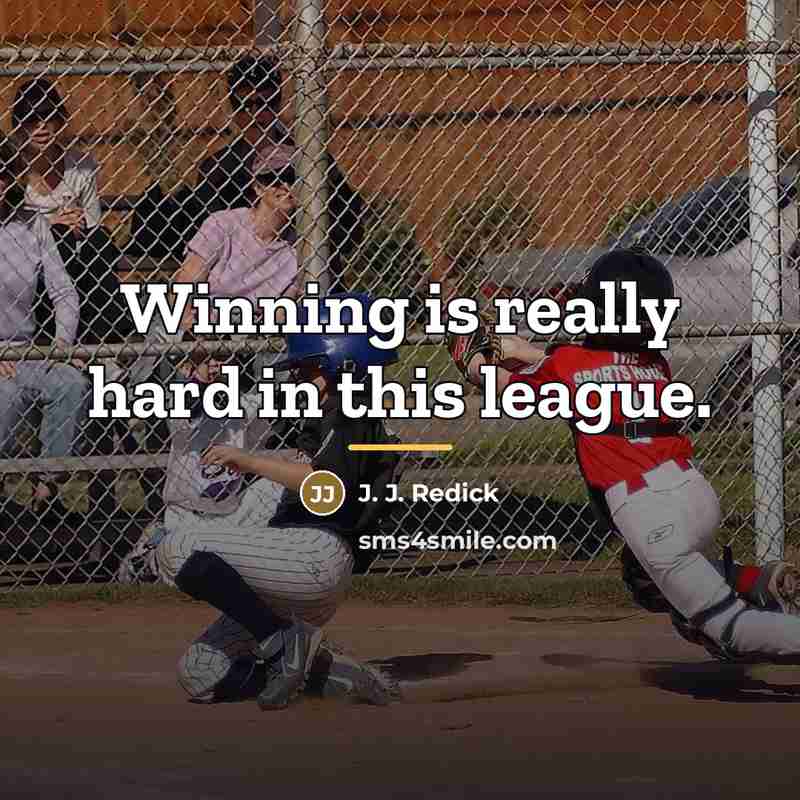 “Winning is really hard in this league.…” quote by J. J. Redick