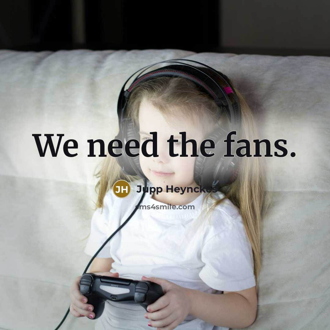 “We need the fans.…” quote by Jupp Heynckes