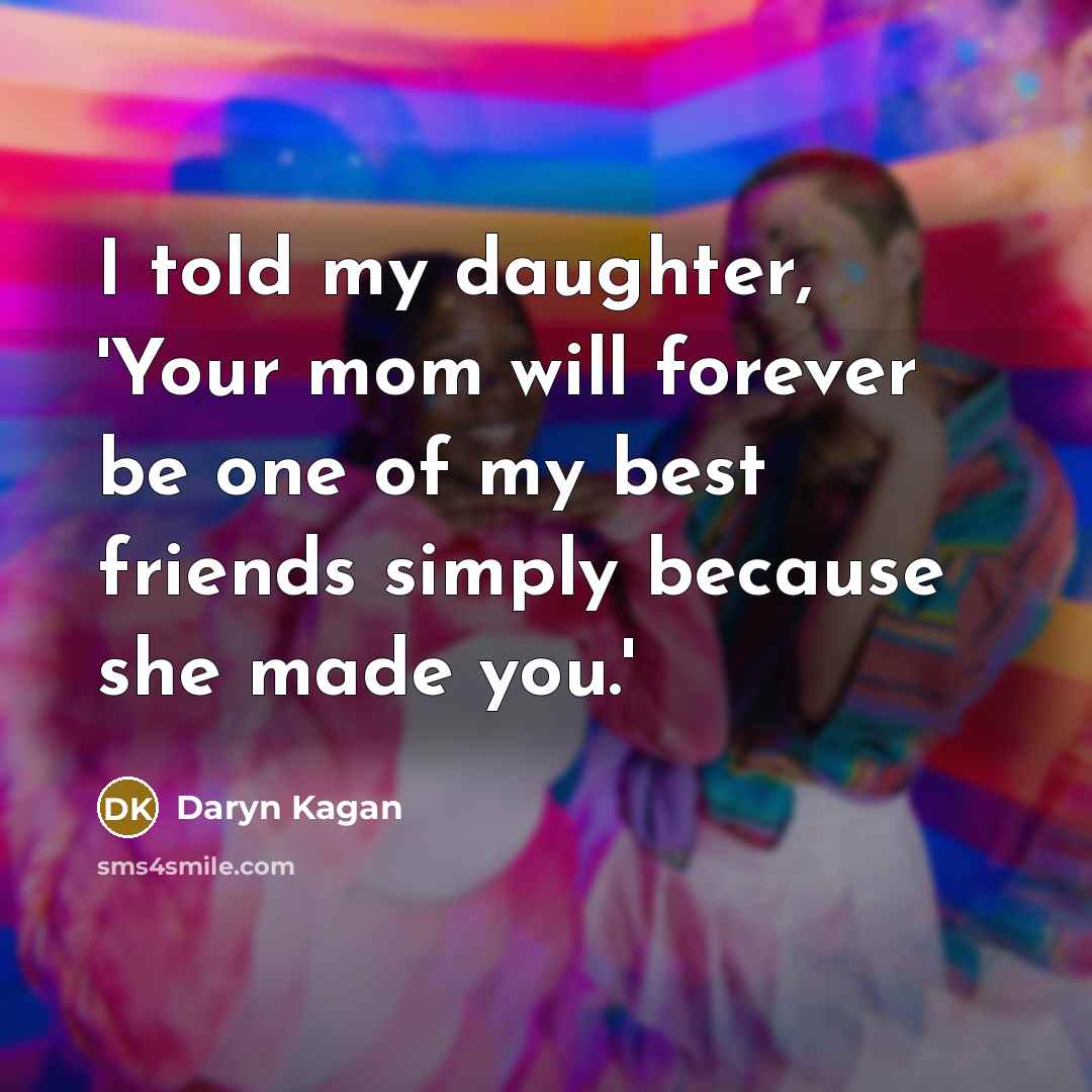 “I told my daughter, 'Your mom will forever be one…” quote by Daryn Kagan