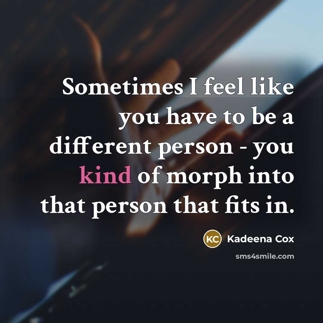 “Sometimes I feel like you have to be a different…” quote by Kadeena Cox