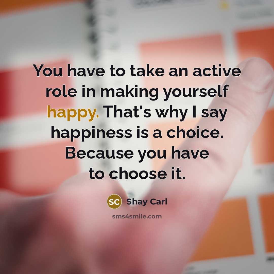 “You have to take an active role in making yourself…” quote by Shay Carl