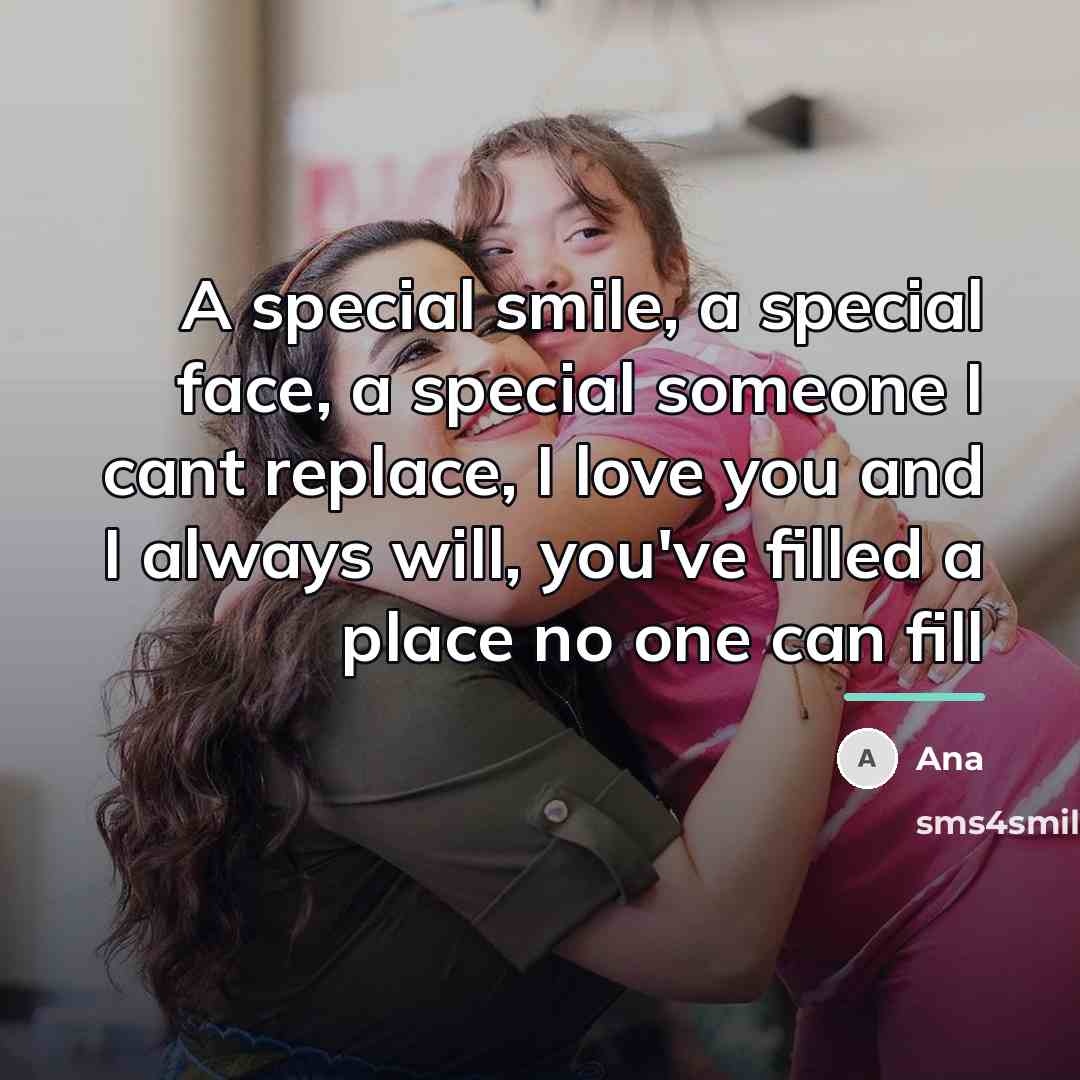 “A special smile, a special face, a special someone I…” quote by Ana