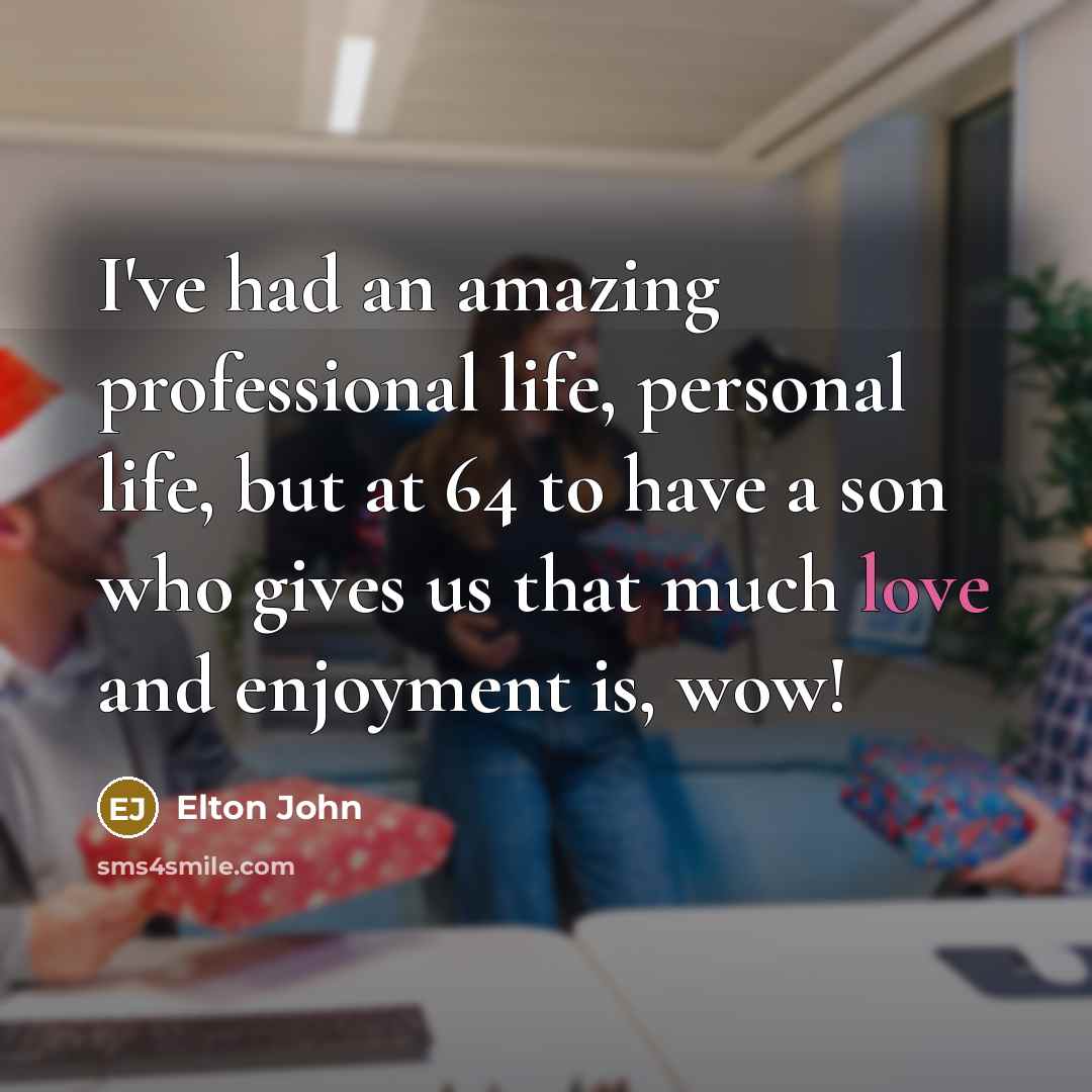 “I've had an amazing professional life, personal life, but at…” quote by Elton John