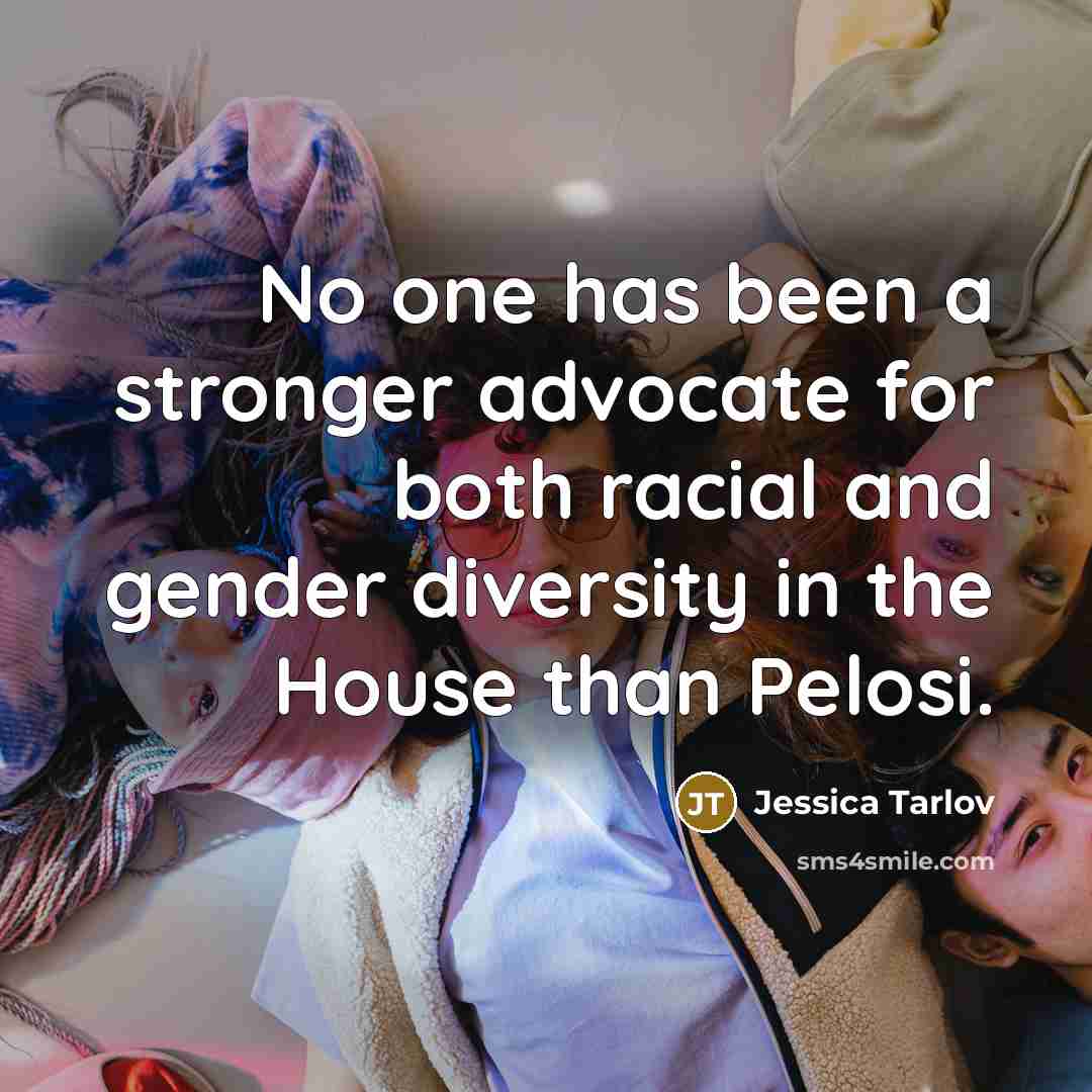 “No one has been a stronger advocate for both racial…” quote by Jessica Tarlov
