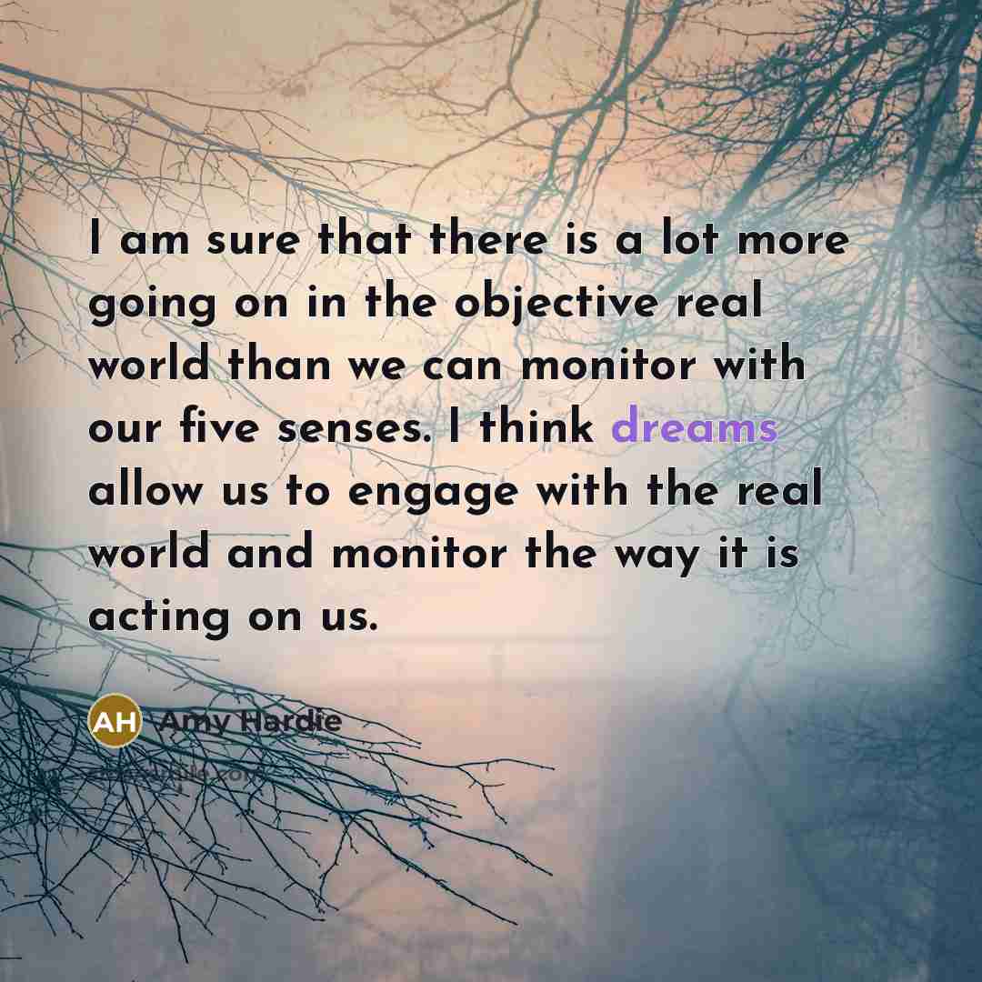 “I am sure that there is a lot more going…” quote by Amy Hardie
