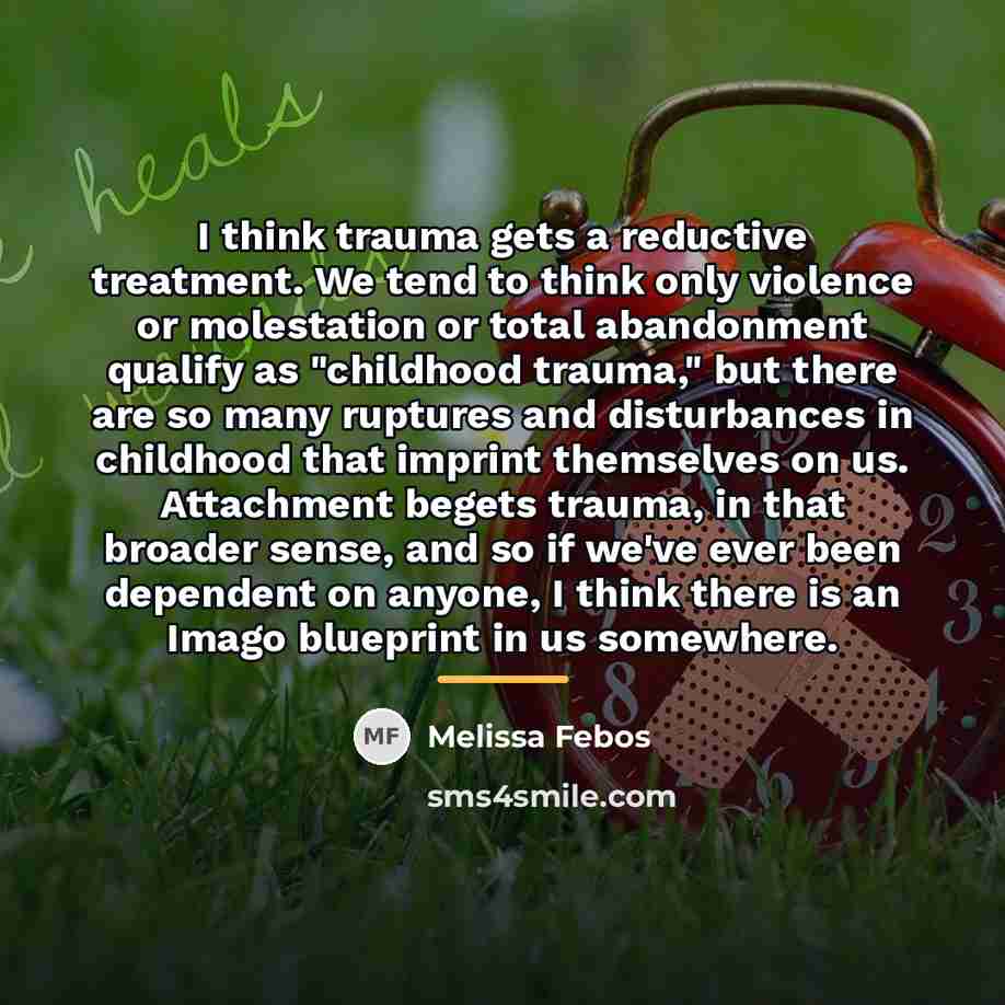 “I think trauma gets a reductive treatment. We tend to…” quote by Melissa Febos