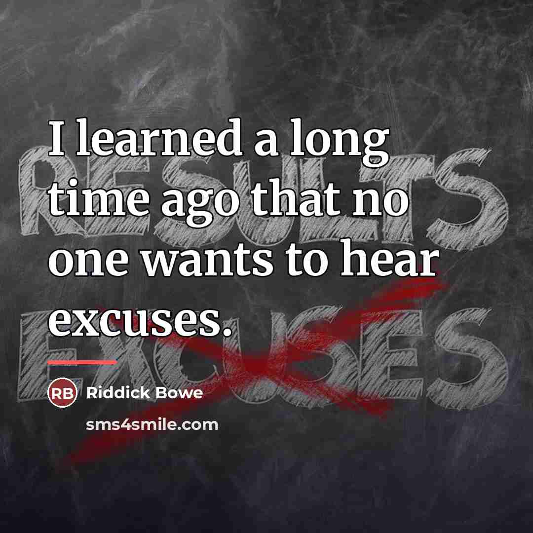 “I learned a long time ago that no one wants…” quote by Riddick Bowe