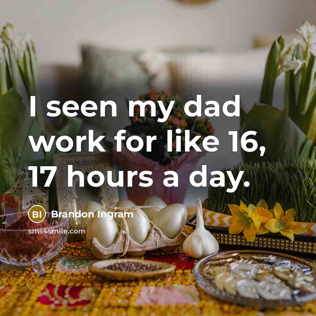 “I seen my dad work for like 16, 17 hours…” quote by Brandon Ingram