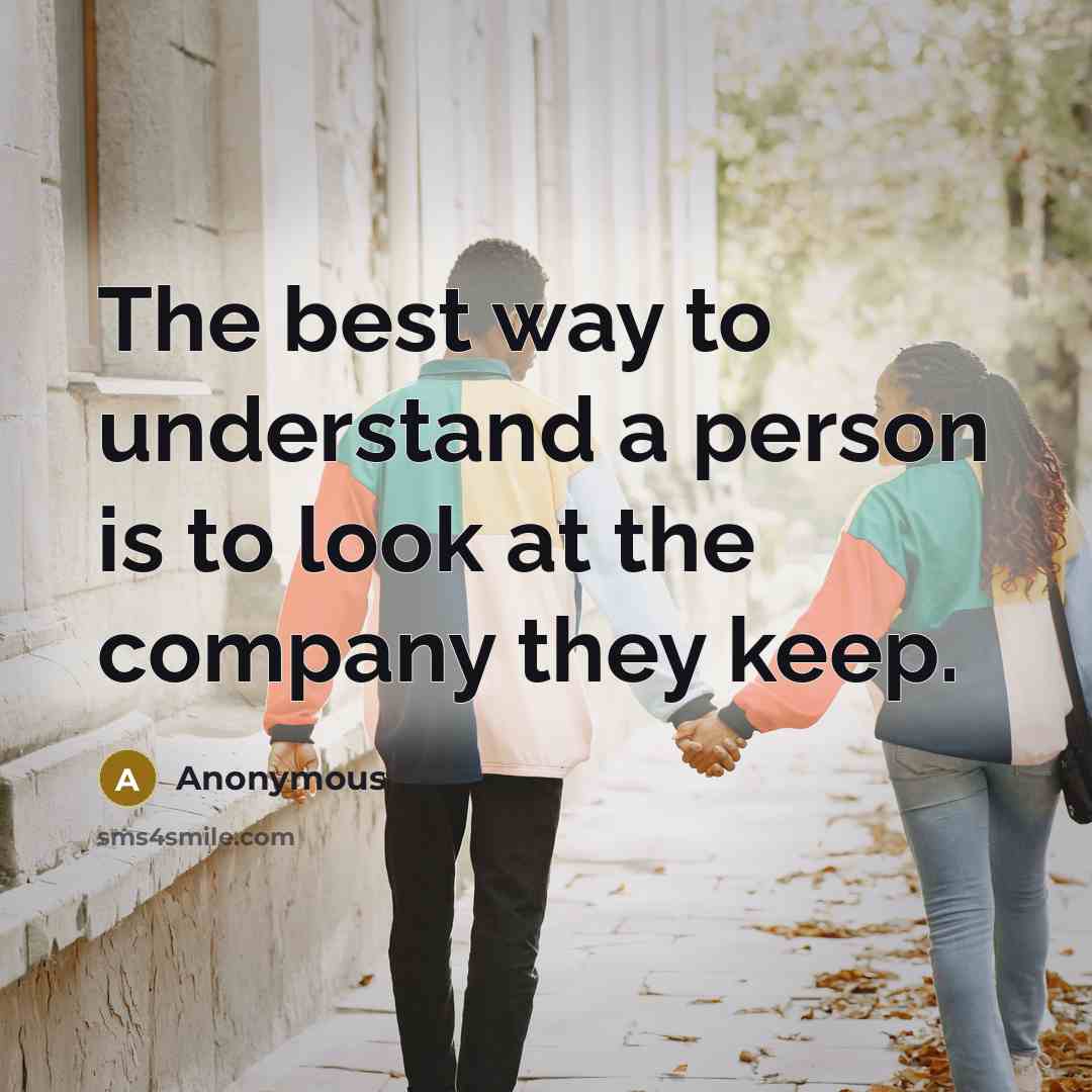 “The best way to understand a person is to look…” quote by Anonymous