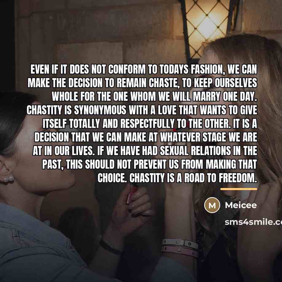 “Even if it does not conform to todays fashion, we…” quote by Meicee