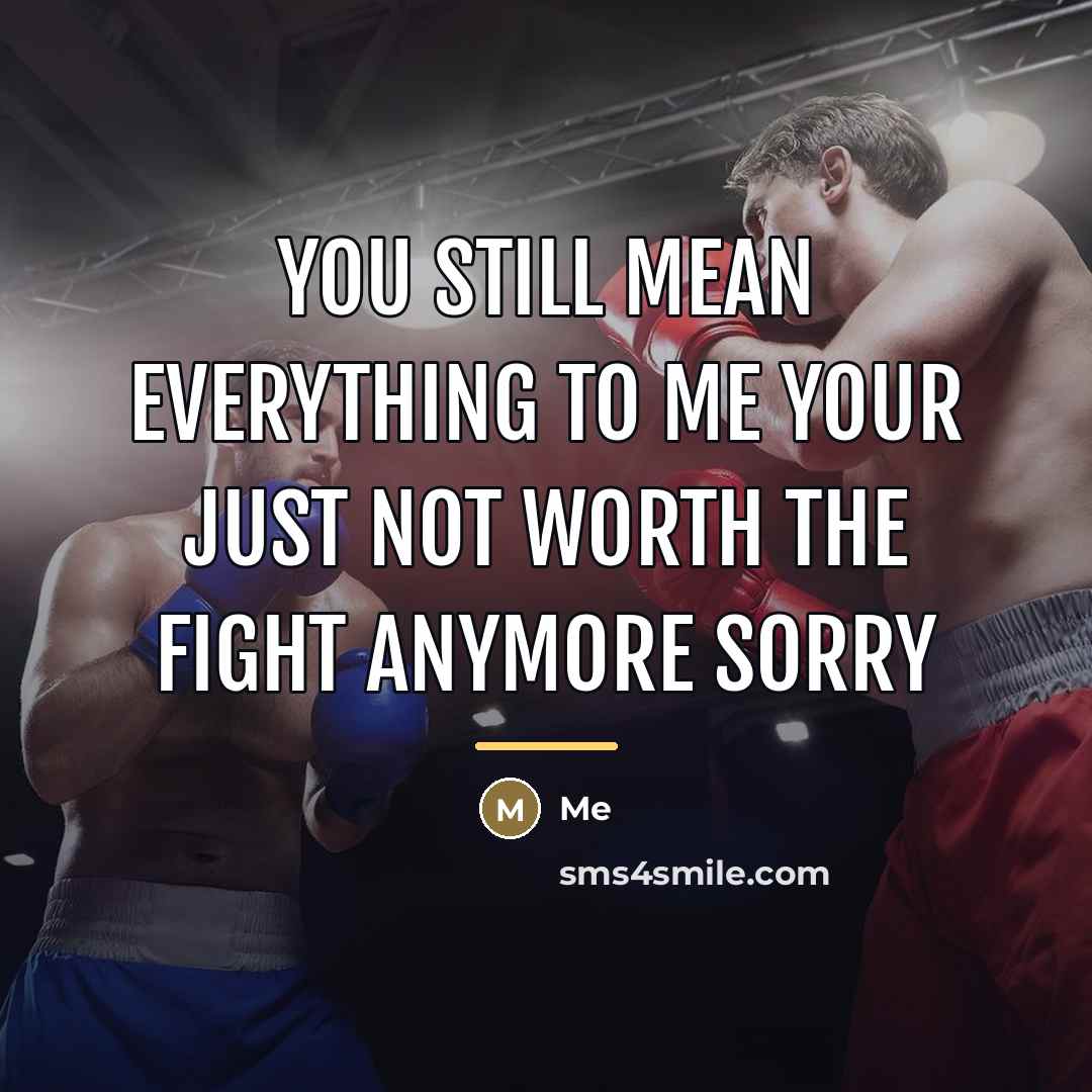 “You still mean everything to me your just not worth…” quote by Me