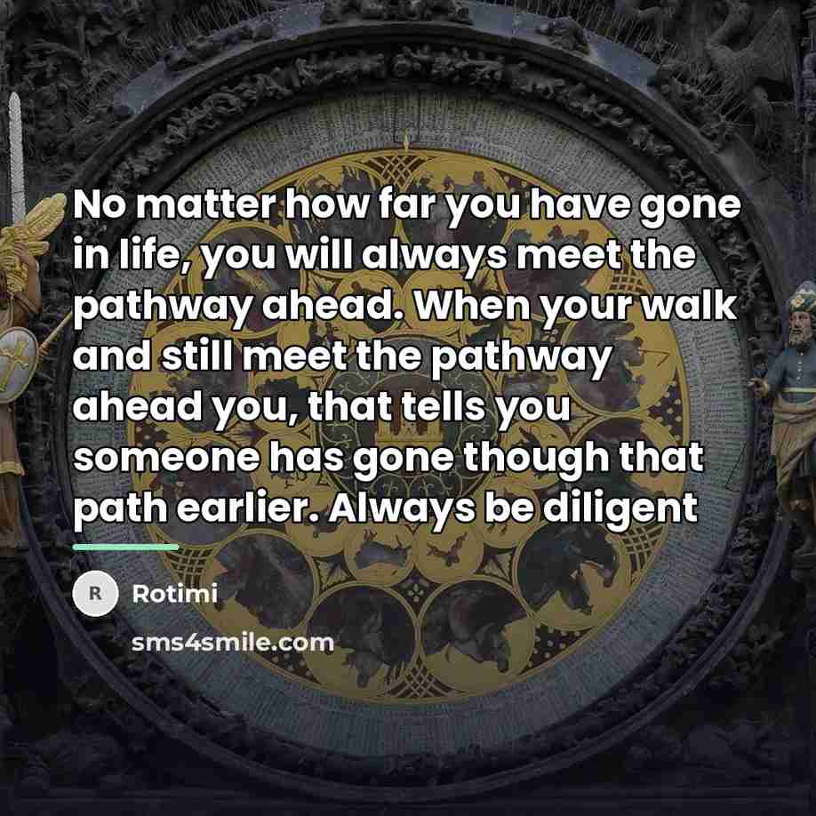 “No matter how far you have gone in life, you…” quote by Rotimi