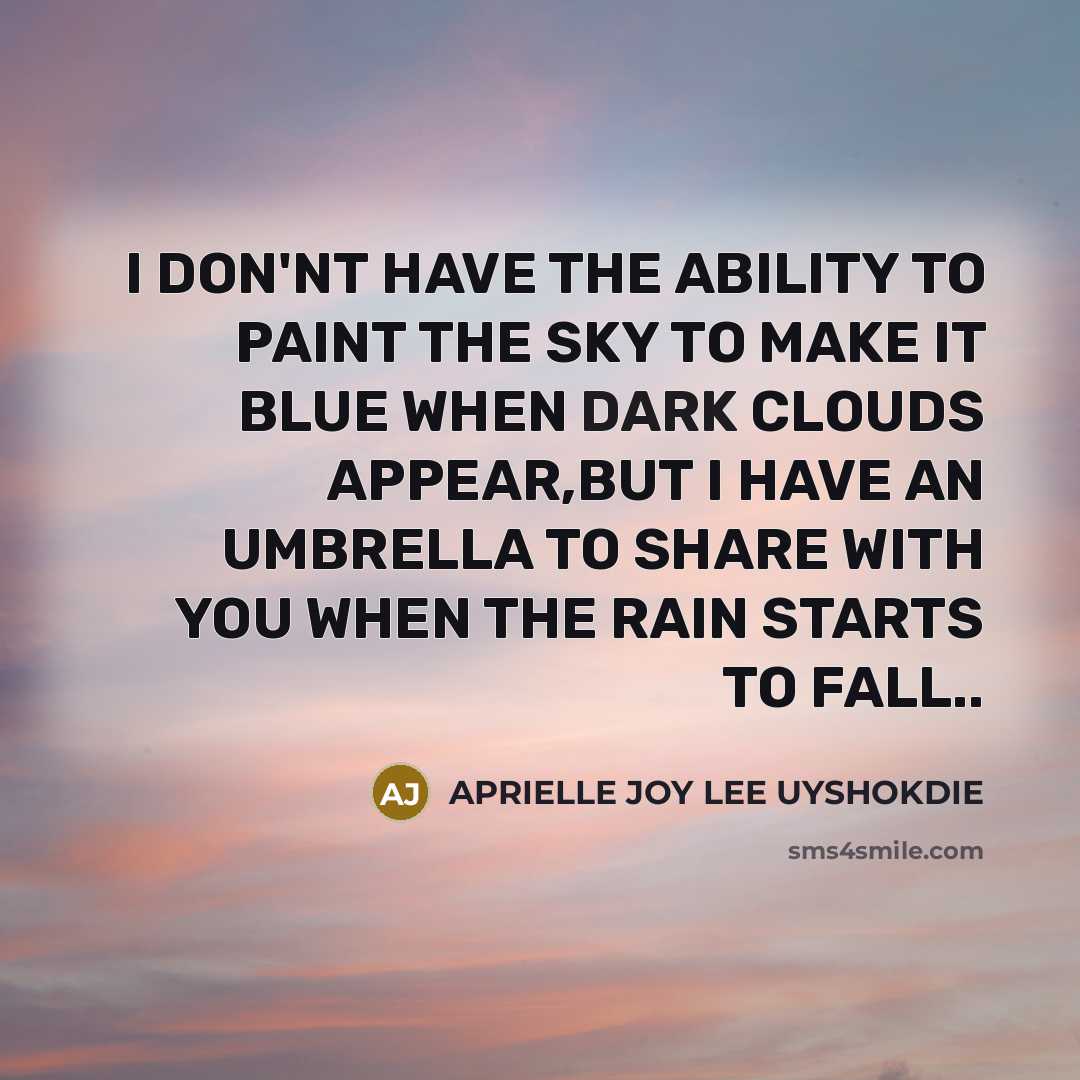 “I DON'NT HAVE THE ABILITY TO PAINT THE SKY TO…” quote by Aprielle Joy Lee Uyshokdie