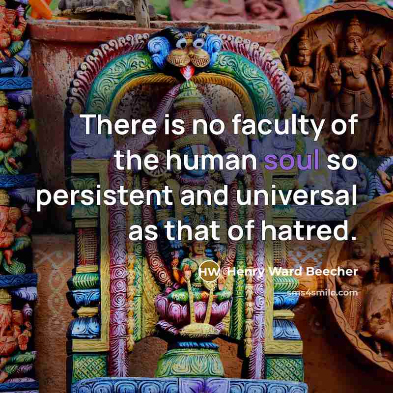 “There is no faculty of the human soul so persistent…” quote by Henry Ward Beecher