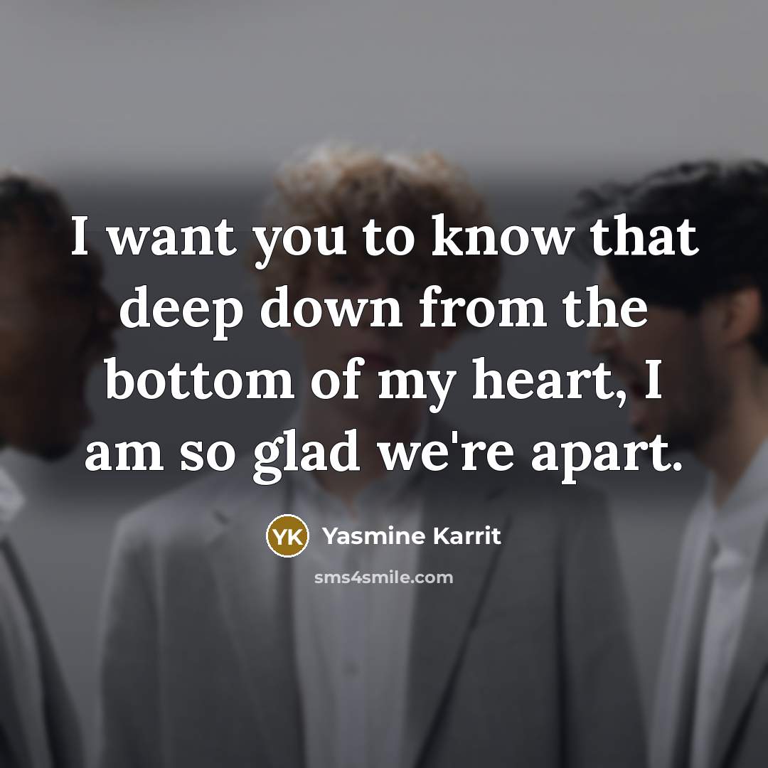 “I want you to know that deep down from the…” quote by Yasmine Karrit