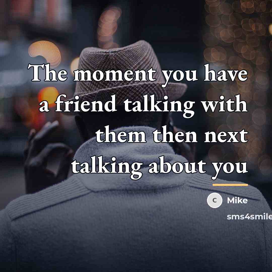 “The moment you have a friend talking with them then…” quote by Mike