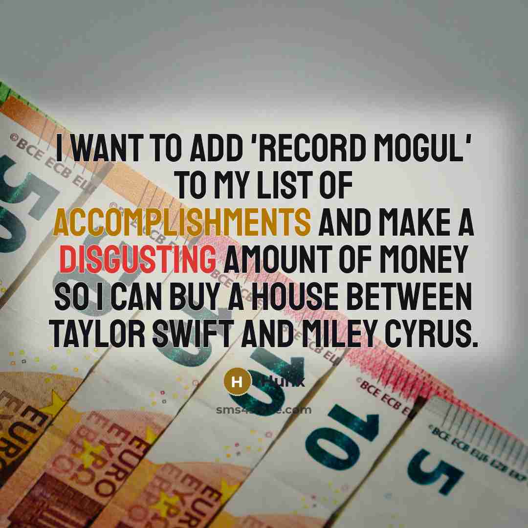 “I want to add 'record mogul' to my list of…” quote by Hunx