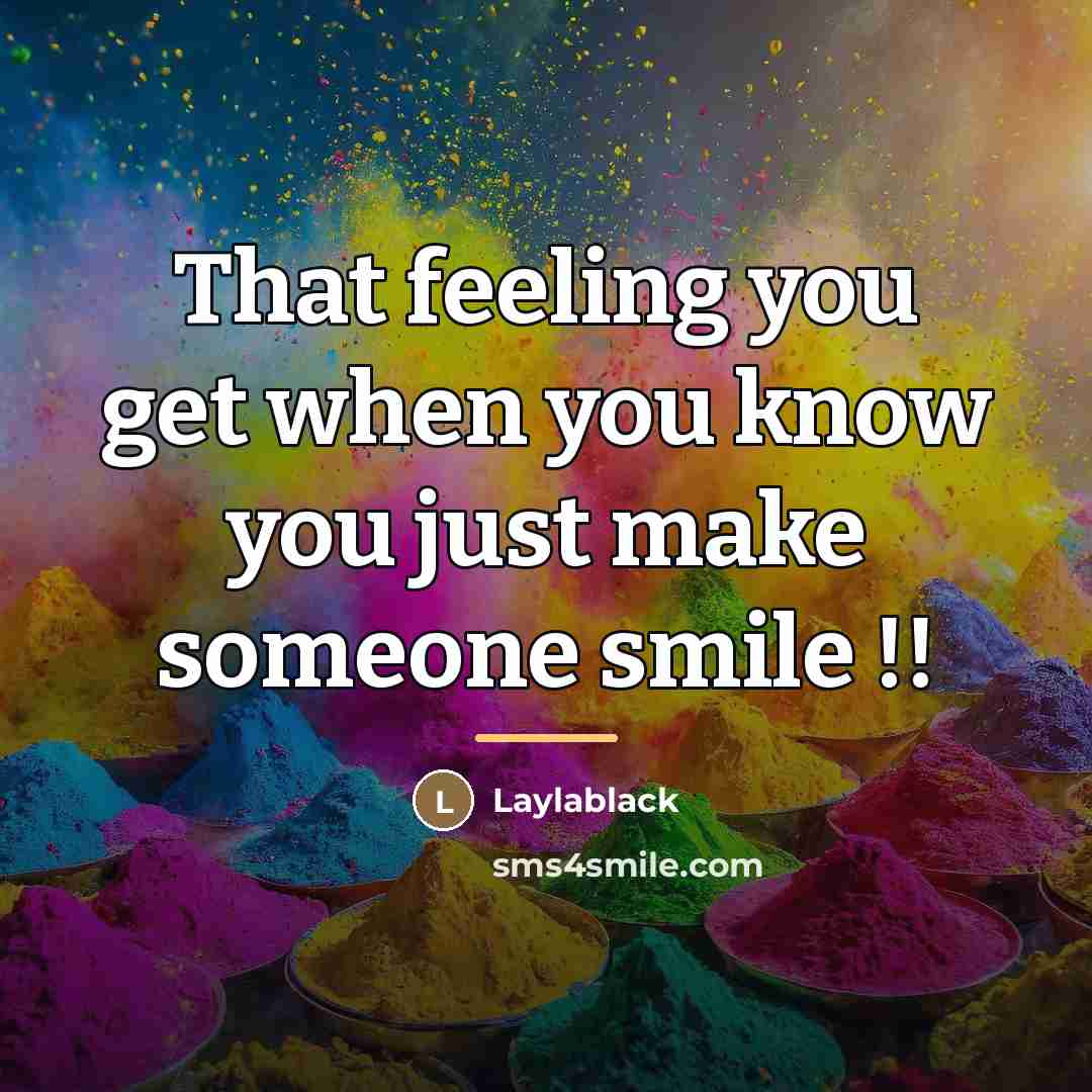 “That feeling you get when you know you just make…” quote by Laylablack