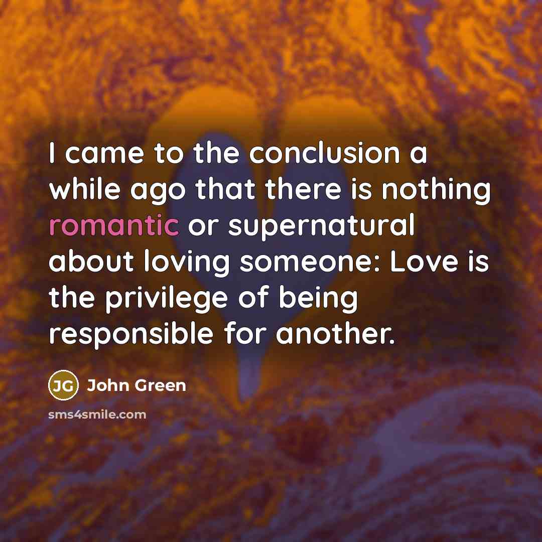 “I came to the conclusion a while ago that there…” quote by John Green