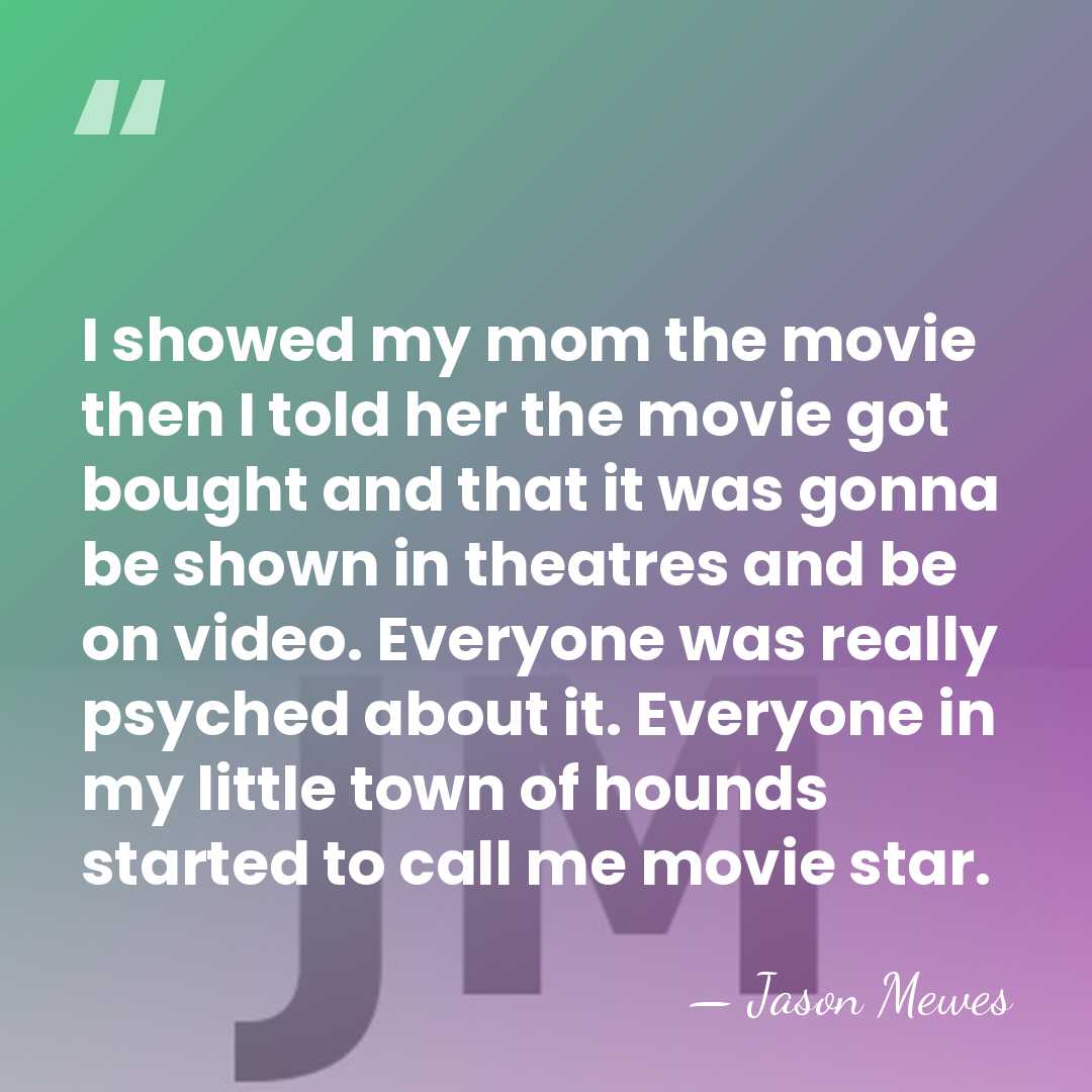 I showed my mom the movie then I told her the movie&hellip; - Jason Mewes
