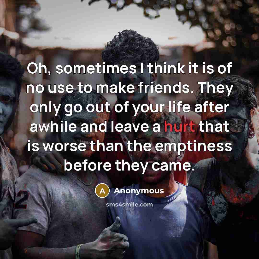 “Oh, sometimes I think it is of no use to…” quote by Anonymous