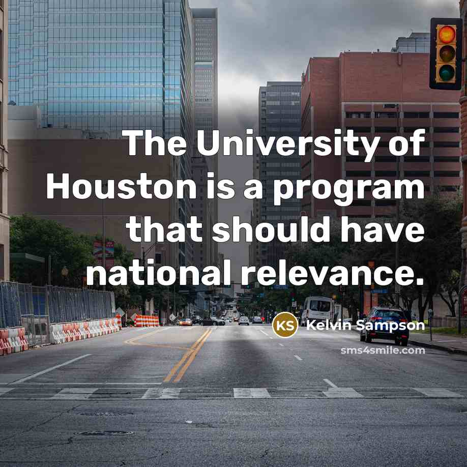 “The University of Houston is a program that should have…” quote by Kelvin Sampson