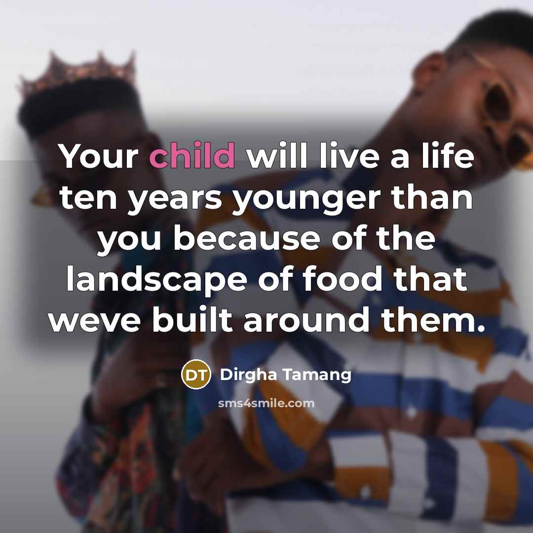 “Your child will live a life ten years younger than…” quote by Dirgha Tamang