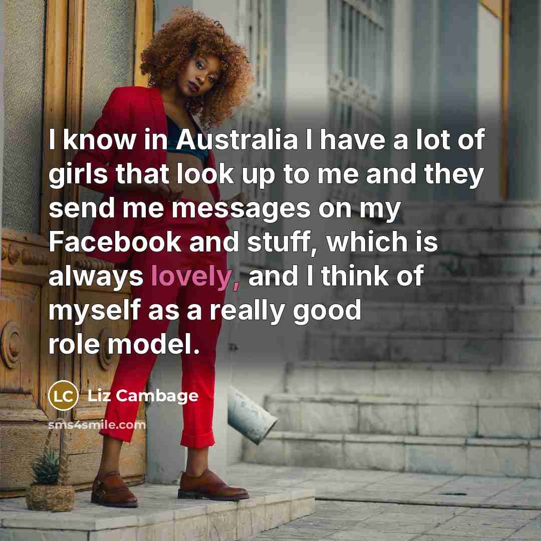“I know in Australia I have a lot of girls…” quote by Liz Cambage