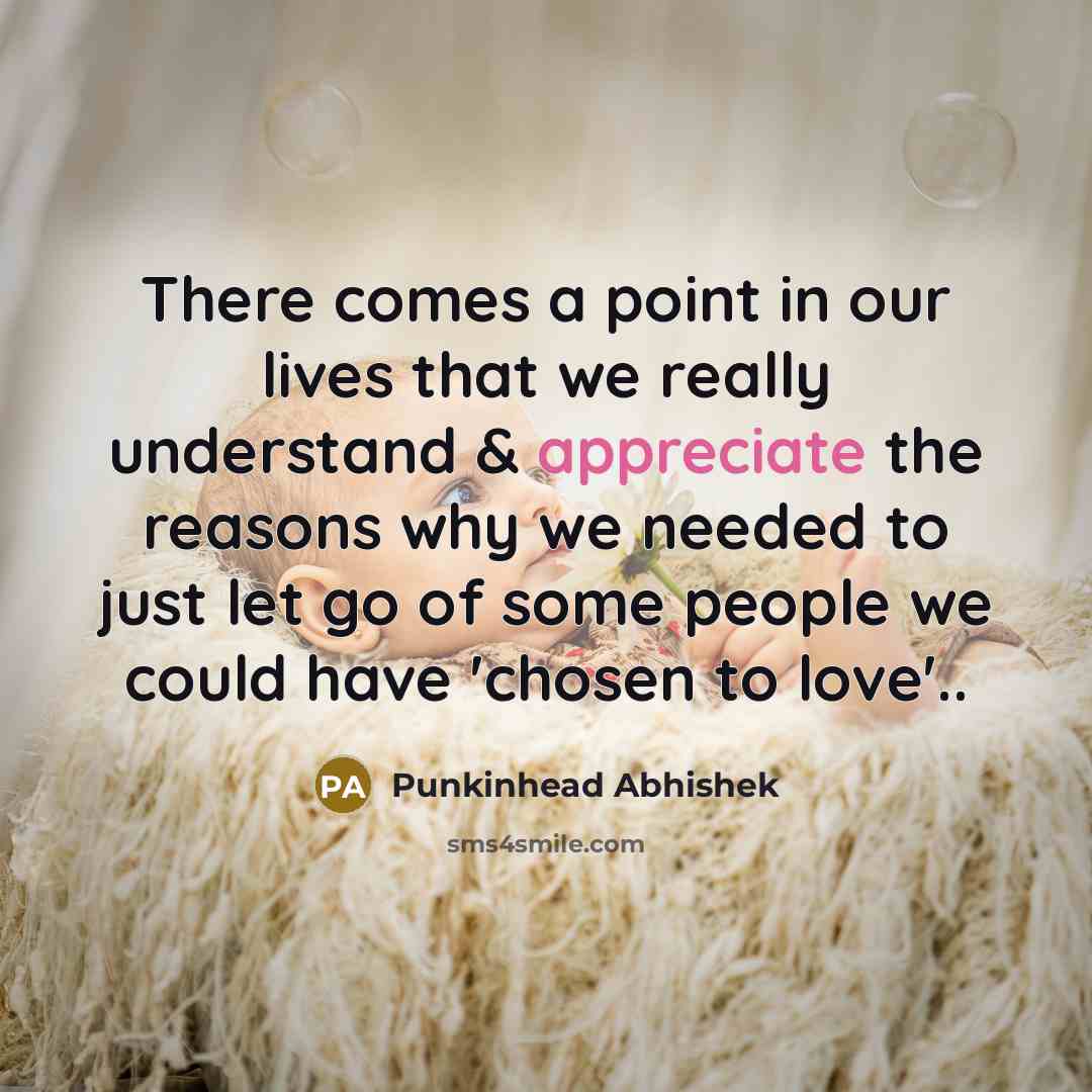 “There comes a point in our lives that we really…” quote by Punkinhead Abhishek
