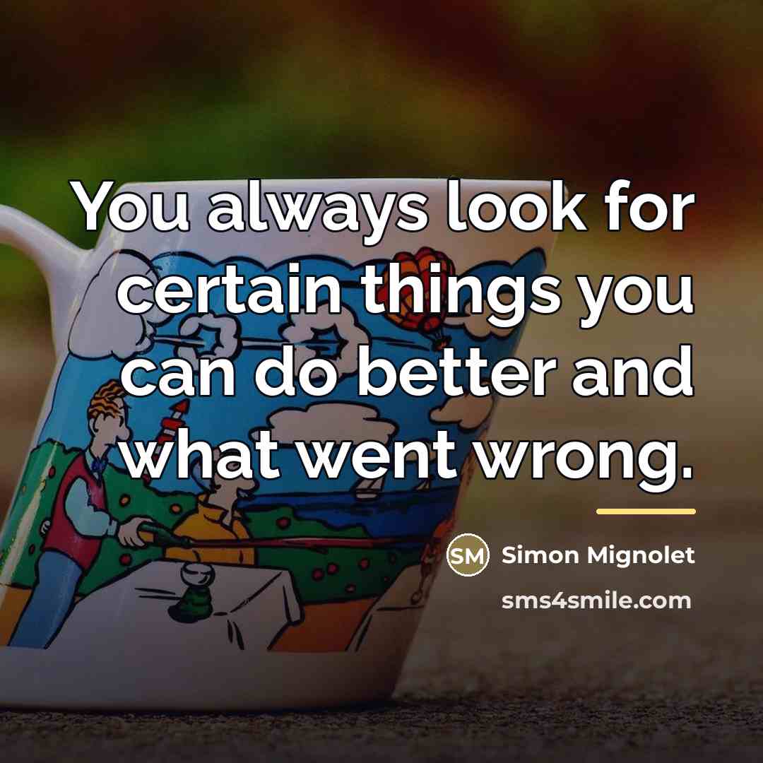 “You always look for certain things you can do better…” quote by Simon Mignolet