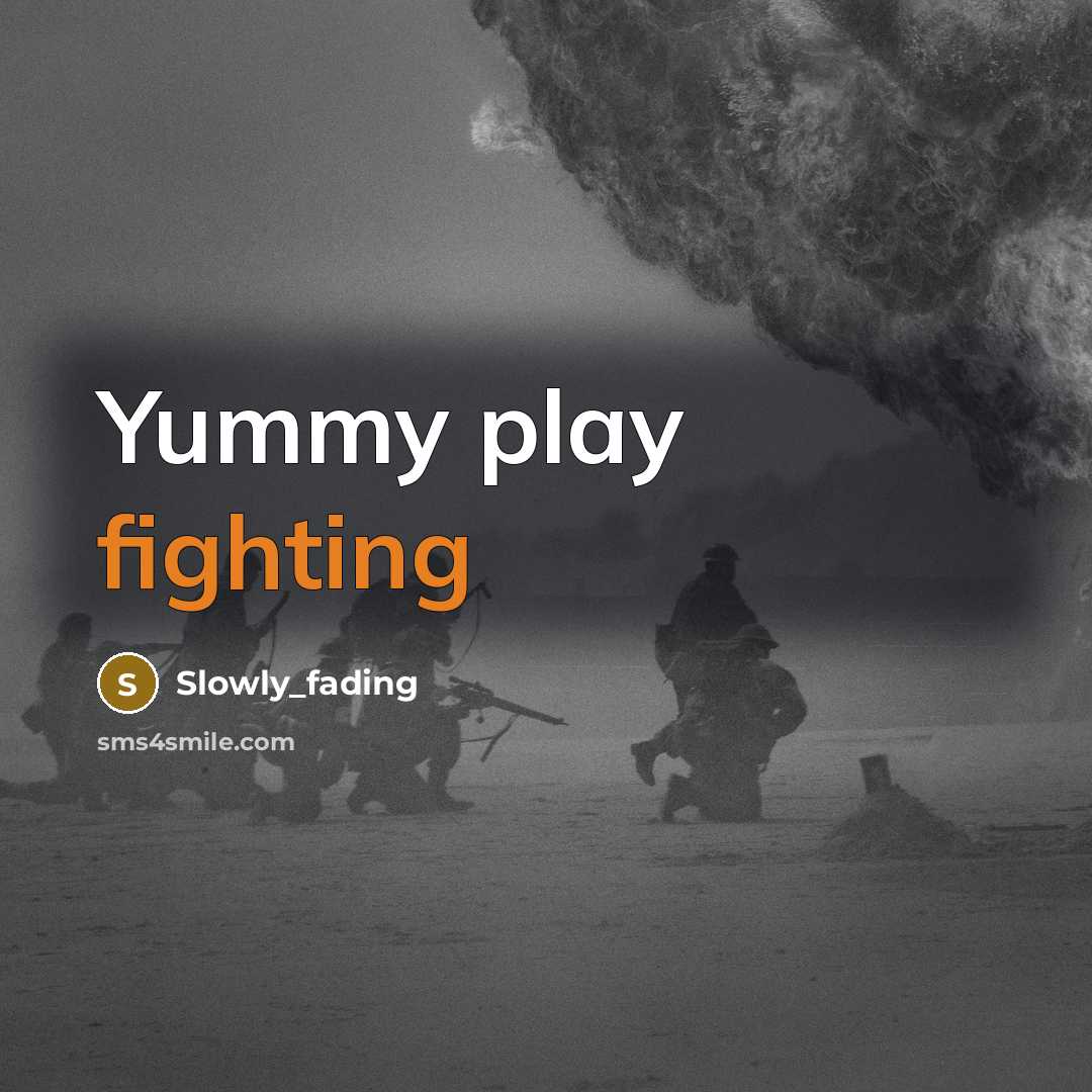 “Yummy play fighting” quote by Slowly_fading