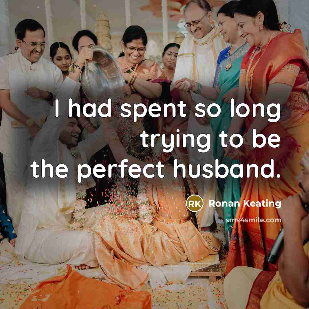 “I had spent so long trying to be the perfect…” quote by Ronan Keating