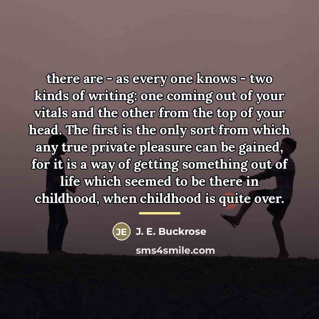 “there are - as every one knows - two kinds…” quote by J. E. Buckrose