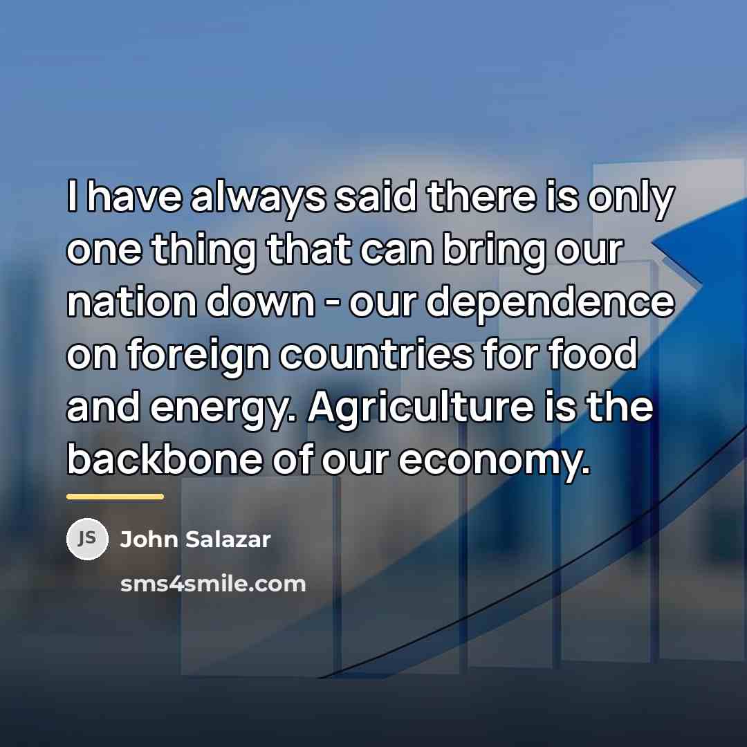 “I have always said there is only one thing that…” quote by John Salazar