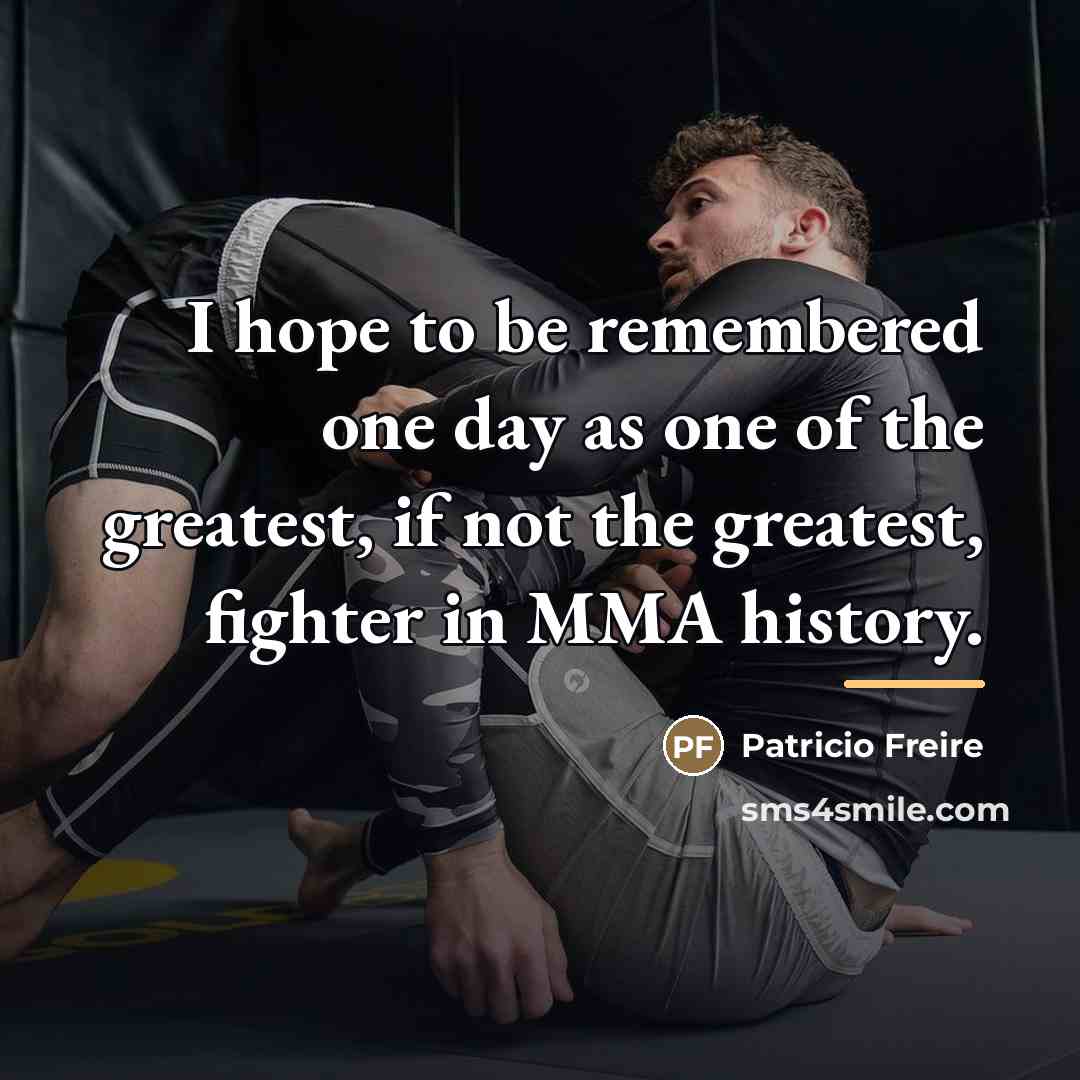 “I hope to be remembered one day as one of…” quote by Patricio Freire