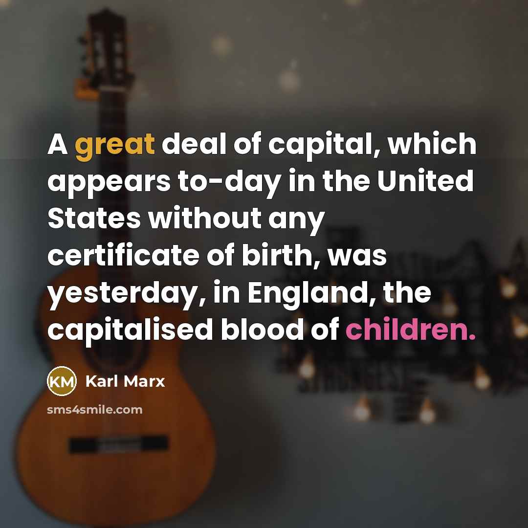 “A great deal of capital, which appears to-day in the…” quote by Karl Marx