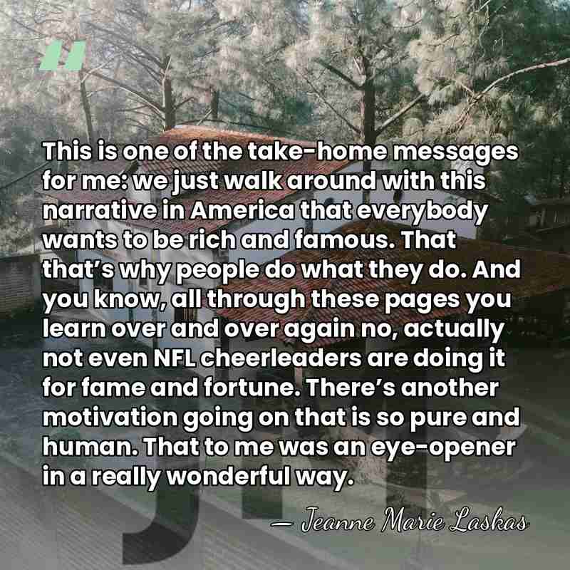 This is one of the take-home messages for me: we just walk&hellip; - Jeanne Marie Laskas